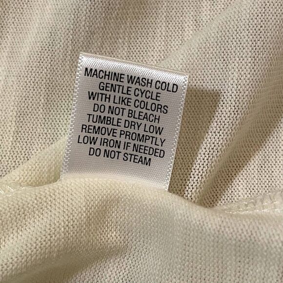 Studio Works | Petite Cream Lace Trimmed Cardigan | PL - Picture 7 of 7